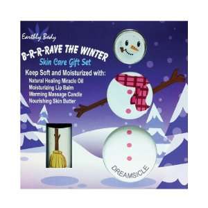  Earthly Body Winter Skin Care Snowman Kit: Beauty