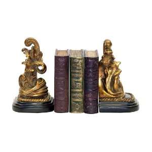 Sterling Industries 91 1458 Pair Tuscan Scroll Bookends 