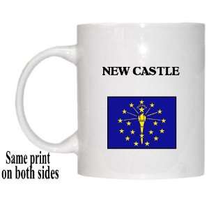    US State Flag   NEW CASTLE, Indiana (IN) Mug 