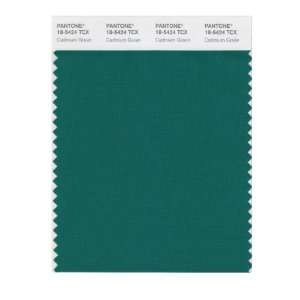  PANTONE SMART 18 5424X Color Swatch Card, Cadmium Green 
