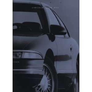    1993 Lincoln Mark VIII Original Sales Brochure: Everything Else