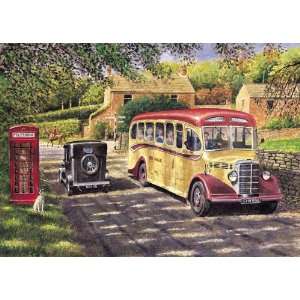  Jumbo Puzzle   Bedford Ob Bus (1000 Pieces) Toys & Games