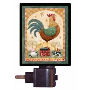  Country and Folk Style Night Light   Rooster   LED NIGHT LIGHT 