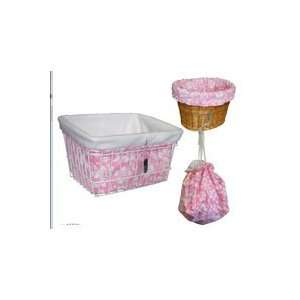  Couture Cruiser Maui Mily Pink White Flower Basket Liner 
