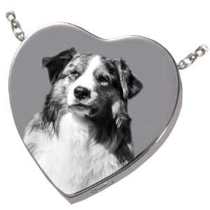   Laser Engraved Peaceful Heart Pet Cremation Jewelry