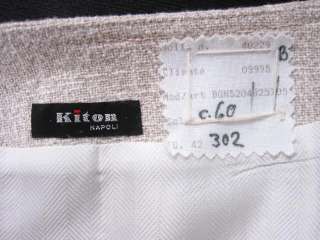 600+ NWT Kiton Womens Lt. Beige Skirt euro 42 US 6  