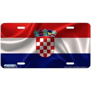 481 Croatian Flag Croatian Flag License Plates Car Auto Novelty 