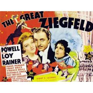  The Great Ziegfeld Movie Poster (11 x 14 Inches   28cm x 