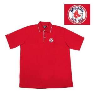 Boston Red Sox MLB Superior Polo Shirt (Dark Red)  
