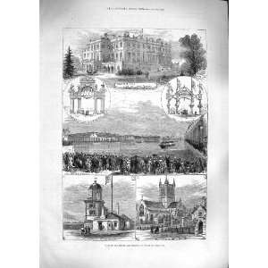   1881 Prince Wales Liverpool Sefton Park Croxteth Hall