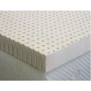  All Natural Latex Non Blended Mattress Topper with 