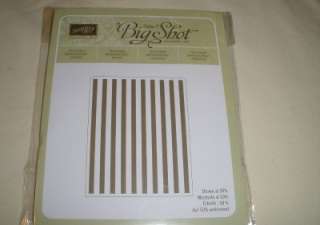 NEW Stampin Up Sizzix Textured Impressions Embossing Folder Die 