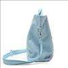 Blue DUDU Brand Italy Womens Genuine Leather Handbag Tote Shoulder 