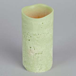  LED Wax Lava Texture Scented Pillar Candle with Timer Feature  