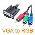 RGB Scart to Composite RCA S Video AV TV Audio Adapter  
