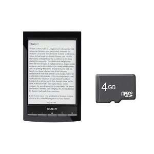   Ink Pearl eReader with Wi Fi (Black) + 4GB Micro SD Card Electronics
