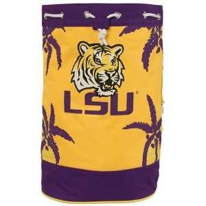  LSU Tigers Gold Vertical Duffle Bag: Sports & Outdoors
