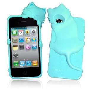  Cute Kiki Cat Silicone Case Cover for iPhone 4/ iPhone 4S 