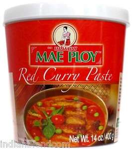 Mae Ploy Red Curry Paste   400g  