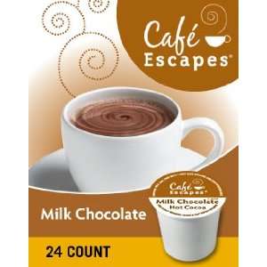  Cafe Escapes Milk Chocolate Hot Cocoa K Cup 96 count 