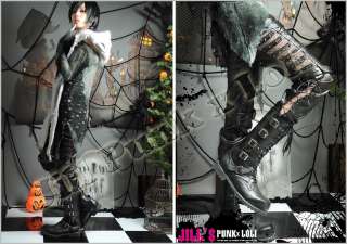 Punk Visual Heavy metal Satanist Serenade Demon Babylon trunk leather 