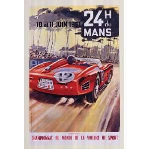  24 heures du Le Mans, 1961 by Beligond 20x30 Kitchen 
