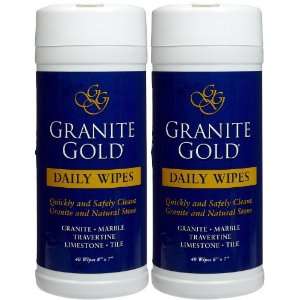  Granite Gold Daily Cleaner Wipes , 40 ct 2 pack Kitchen 
