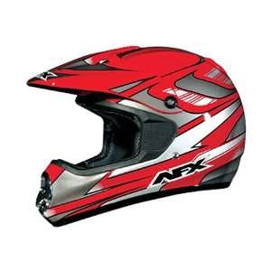   Youth FX 87Y Off Road Multi Full Face Helmet Small  Red: Automotive
