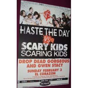   Day Poster   Concert Flyer   Scary Kids Scaring Kids