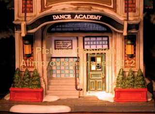 Christmas In The City Dept 56 MISS SHANNONS SCHOOL OF DANCE 59251 