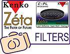 Kenko Zeta Super Circular Polarizer CPL ZR Filter 58mm