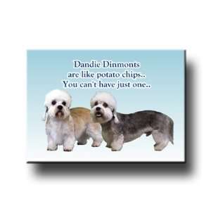  Dandie Dinmont Cant Have Just One Fridge Magnet 