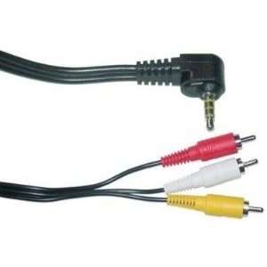  Cable Showcase 6ft 3 5mm to 3 RCA AV Camcorder Video Cable 