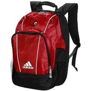 adidas Louisville Cardinals Red Campus Laptop Backpack:  
