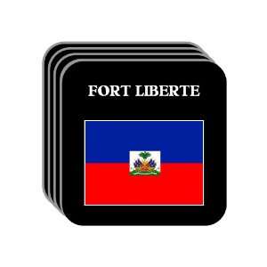 Haiti   FORT LIBERTE Set of 4 Mini Mousepad Coasters