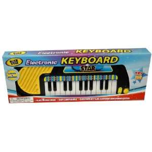  Rock Star Electronic Keyboard   Black: Toys & Games