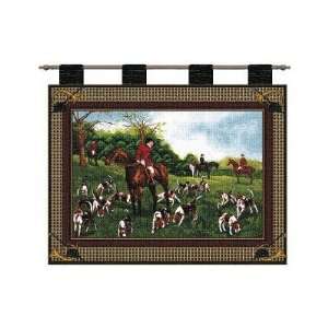  Pure Country Weavers Fox Hunt Tapestry
