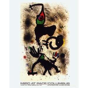  Joan Miro   1979 At Pace/columbus (vertical) Lithograph 