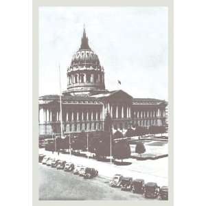 City Hall San Francisco CA 12x18 Giclee on canvas: Home 