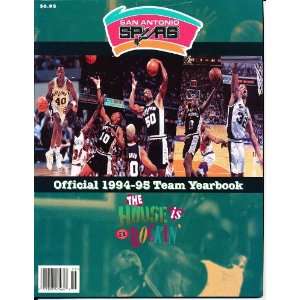  1994 95 San Antonio Spurs Official Yearbook Sports 