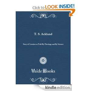   By Theology and By Science S. T. Ackland  Kindle Store