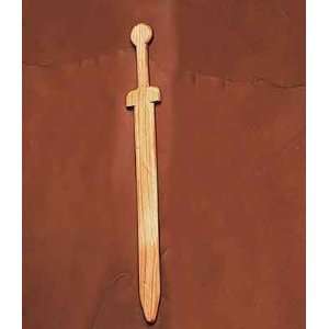 AH3449W   Medieval Wooden Practice Sword  Sports 