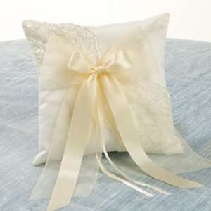 Davids Bridal Lovely Lace Ring Pillow Style DB38RPW