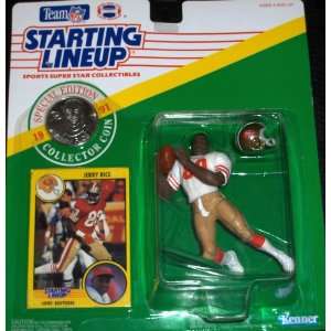  1991 NFL Starting Lineup JERRY RICE San Francisco 49ers 