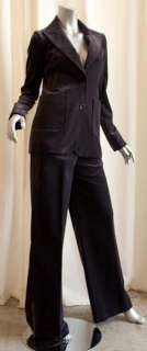 GERARD DAREL *Purple Velvet* Pant Blazer Suit 36/S NEW  