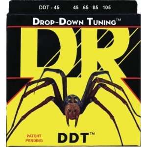  DR Strings DDT 45 (Medium 45 105) (DDT Bass String Med 45 