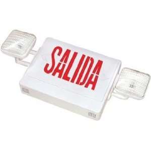  Red Salida Emergency Exit Sign Faceplate 