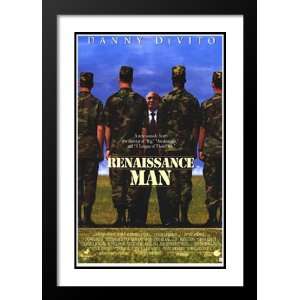  Renaissance Man 32x45 Framed and Double Matted Movie 