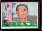 1960 Topps #15 Pete Runnels ~ Red Sox Nm+ 2262