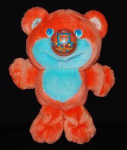   1987 Plush Playskool Nosy Bear Rumpus Basketball Hoop Bear  